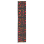 Lightning Suns Abstract Short Table Runner Korte Tafelloper (Voorkant)