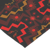 Lightning Suns Abstract Short Table Runner Korte Tafelloper (Hoek)