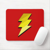 Lightning Thunder Bolt Muismat (Met muis)