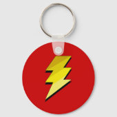 Lightning Thunder Bolt Sleutelhanger (Voorkant)