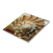 Lightning Welk Square Keramische Tegel Tegeltje (Zijkant)