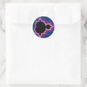 Lightningbrot - Fractal Ronde Sticker (Tas)