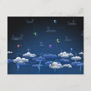 Lightnings Briefkaart