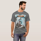 lights camera hollywood friends t-shirt (Voorkant volledig)