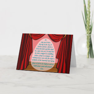 "Lights", Christmas Story Greeting Card Feestdagen Kaart