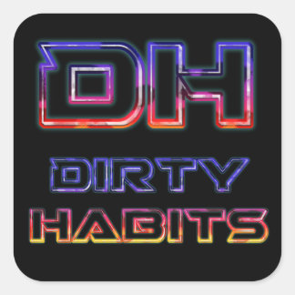 Lights Dirty Habits Sticker