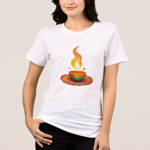 Lights festival Tri-Blend shirt