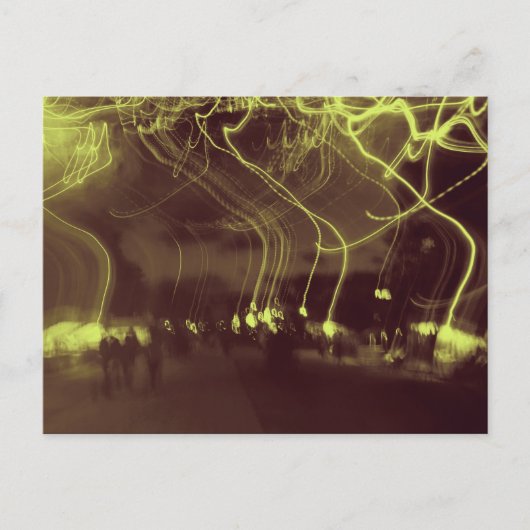 "Lights Go Walking" - Carte postale (Devant)