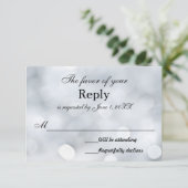 Lights RSVP Mariage Response Cartes (Debout devant)