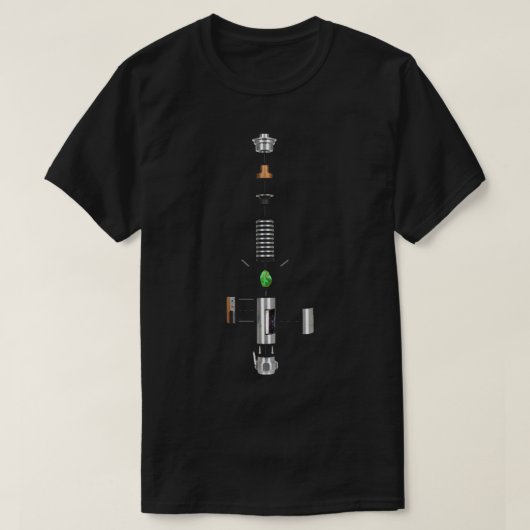 Lightsaber Cross-section Essential T-Shirt (Design devant)