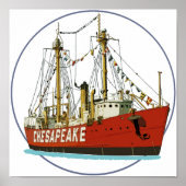 Lightship Chesapeake Poster (Voorkant)