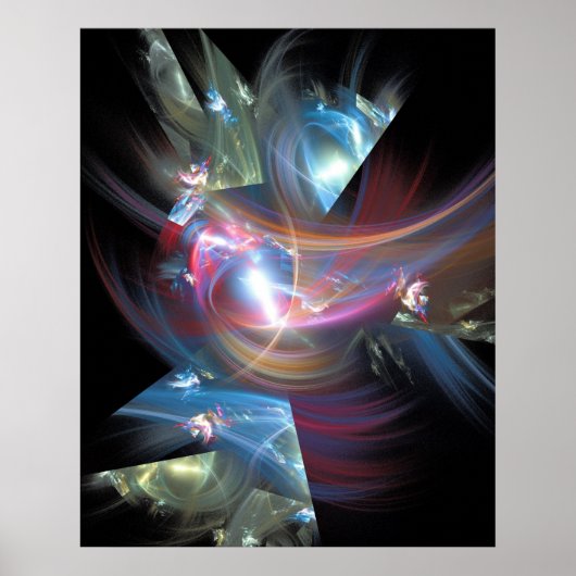 "Lightwarrior" Poster (Voorkant)