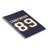 Lightwood 89-laptop notitieboek (Rechterzijde)