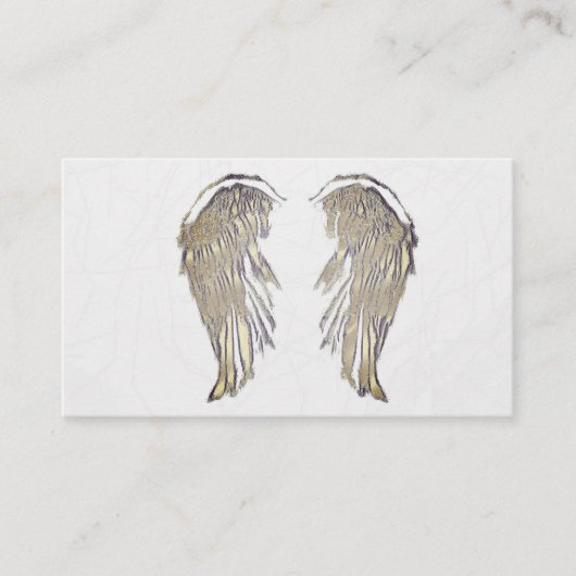 Lightworker Gold Marble Cartes de visite spirituel (Devant)