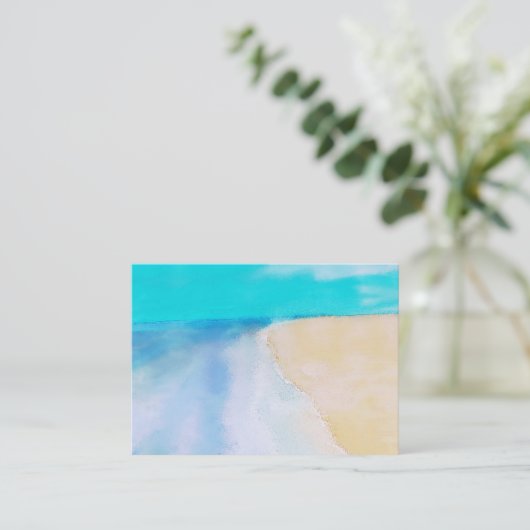 Lightworker Sunset Cartes de visite spirituels (Debout devant)