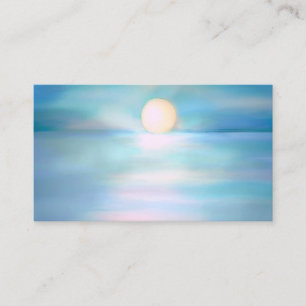 Lightworker Sunset Cartes de visite spirituels
