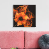 Lightworks Abstract Art Black en White Canvas Afdruk (Insitu (Woonkamer))