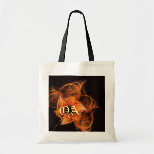 Lightworks Abstract Art Monogram Bag Tote Bag