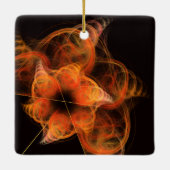 Lightworks Abstract Art Square Ornament (Achterkant)