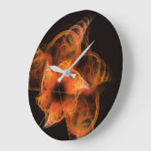 Lightworks Abstracte Art Round Grote Klok (Hoek)