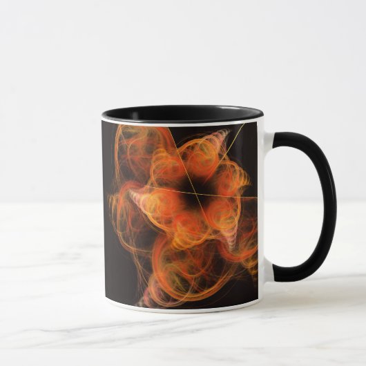 Lightworks Abstracte Koffie Mok (Rechts)