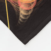 Lightworks Abstracte kunst Fleece Deken (Hoek)