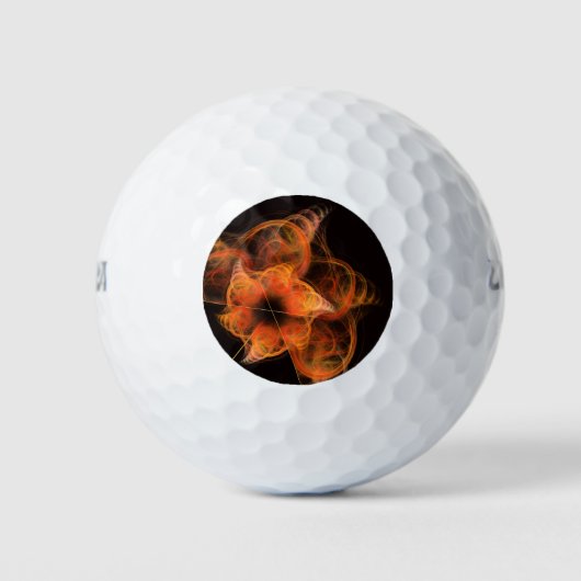 Lightworks Abstracte kunst Golfballen (Voorkant)