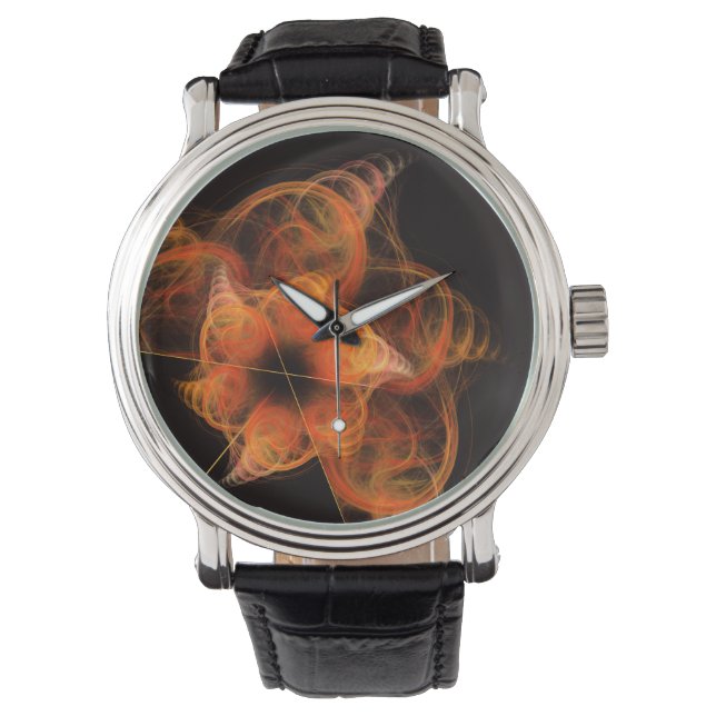 Lightworks Abstracte kunst Horloge (Voorkant)