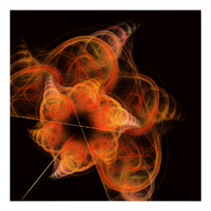 Lightworks Abstracte kunst Perfect Poster