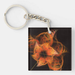 Lightworks Abstracte kunst Sleutelhanger