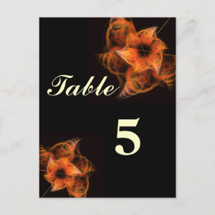 Lightworks Table Number Briefkaart