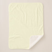 LightYellow Sherpa Deken (Voorkant)
