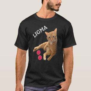 Ligma grap kat met speelgoed t-shirt