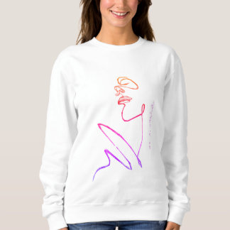 Ligne 3D Art côté B - Artiste - Sweatshirt CardArt