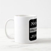 LIGNE ARGENTÉE MINCE aucune tasse de corrections (Gauche)