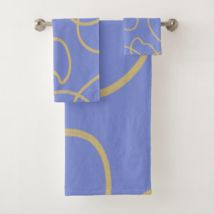 Ligne Art : Or sur bleu