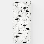 Ligne, bannière gris foncé (Vertical)