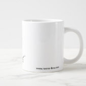 Ligne blanche tasse de Nazca d'astronaute de (Droite)