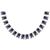 Ligne Bleue fine drapeau américain, policier / USA (Tout)