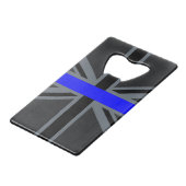 Ligne Bleue Mince Design Union Jack (Devant Angle)