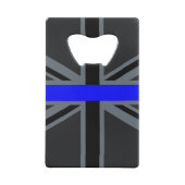 Ligne Bleue Mince Design Union Jack (Dos)