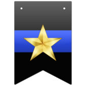 Ligne Bleue Mince Drapeaux de promotion en chef (Deuxième drapeau)