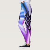 Ligne Bleue Mince - Leggings Tribal Starburst (Gauche)