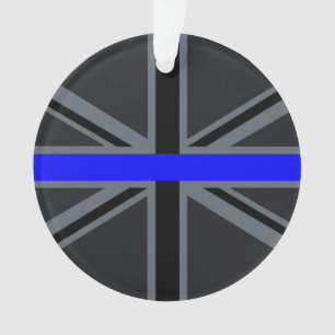 Ligne bleue mince Union Jack