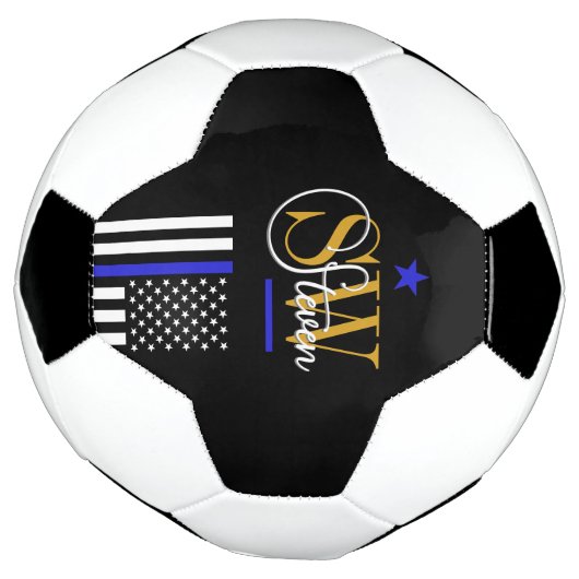 Ligne Bleue & Nom Monographique / Signature Modern (Tourné)