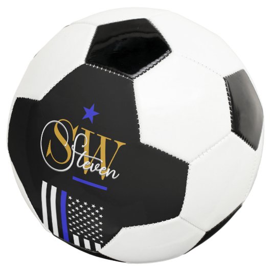 Ligne Bleue & Nom Monographique / Signature Modern (3/4)