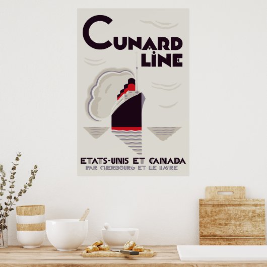 Ligne Cunard Art Déco (Cuisine)