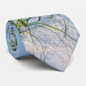 Ligne D'Aiguilles De Mer En Cravate De Sable Blanc (Roulé)