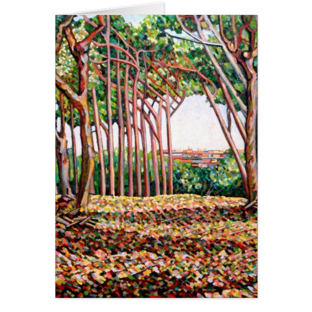 Ligne d'arbres 2009 (Devant)