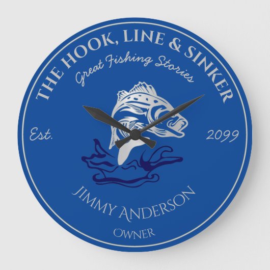 Ligne de crochet et barre de cintre, horloge mural (Recto)